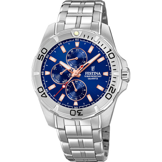 Festina Multifunction F20445-5 - Multifunction - Strap Material Stainless Steel I Festina Watches USA