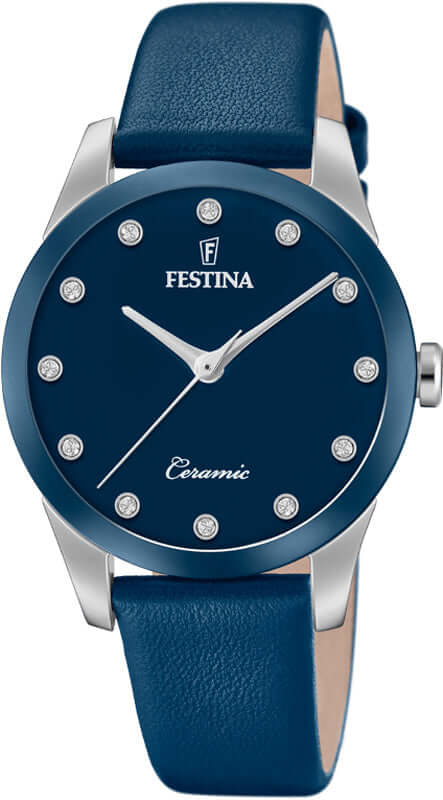 Festina Ceramic F20473-2 - Analog - Strap Material Leather I Festina Watches USA