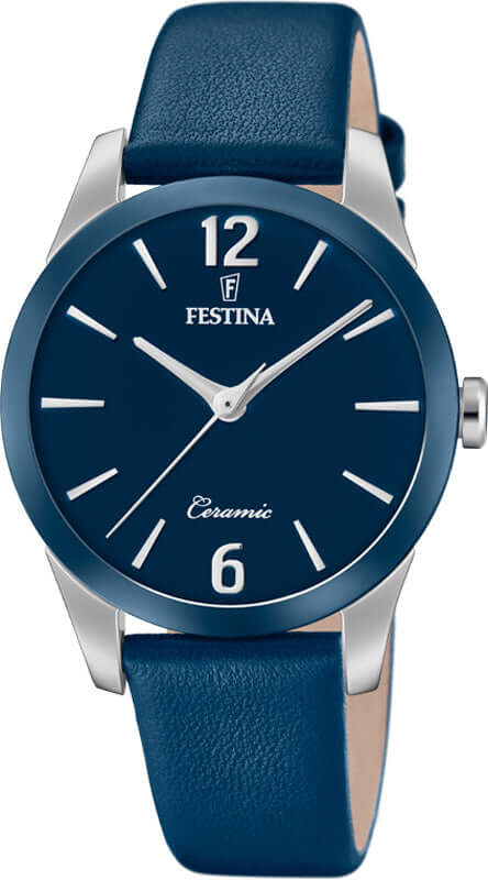 Festina Ceramic F20473-5 - Analog - Strap Material Leather I Festina Watches USA