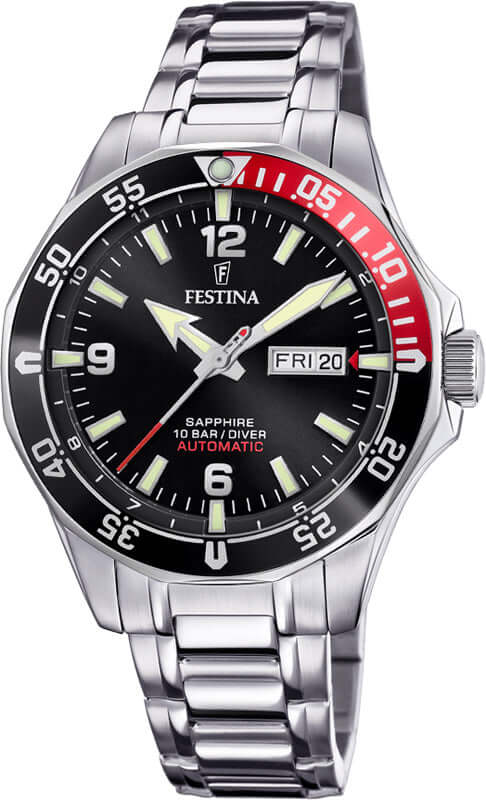 Festina Automatic F20478-5 - Analog - Strap Material Stainless Steel I Festina Watches USA