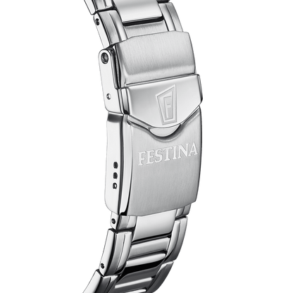 Automatic F20478-5 | Water Resistance 100m/330ft - Strap Material Stainless Steel - Size 43 mm / Free shipping, 2 years warranty & 30 Days Return | Festina Watches USA