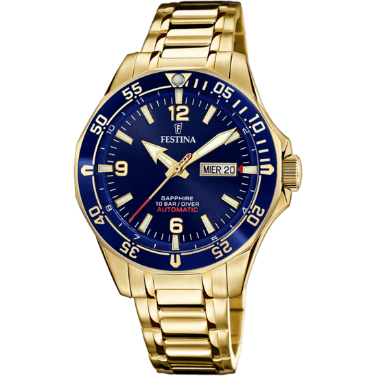 Festina Automatic F20479-2 - Analog - Strap Material Stainless Steel I Festina Watches USA