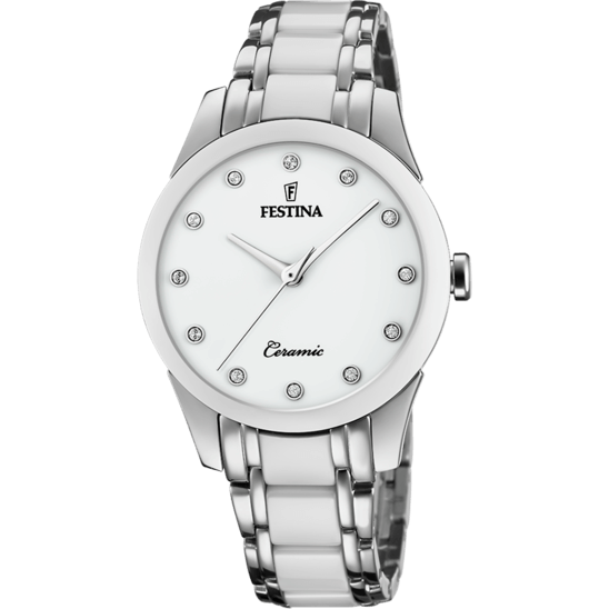 Festina Ceramic F20499-1 - Analog - Strap Material Stainless Steel + Ceramic I Festina Watches USA