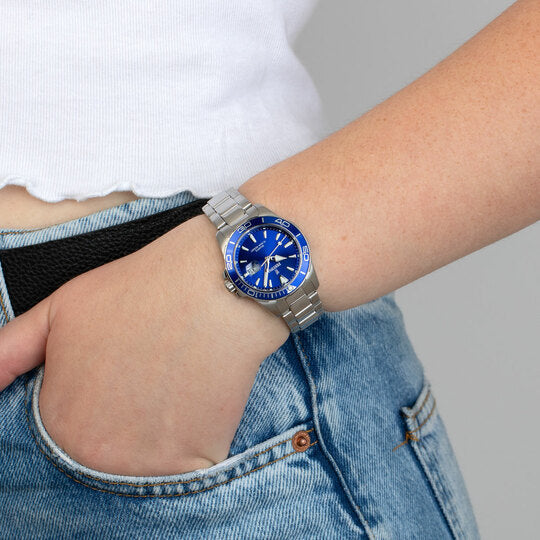 Festina Boyfriend Stainless Steel Analog Ladies Watch I Model F20503/3 Quartz Movement