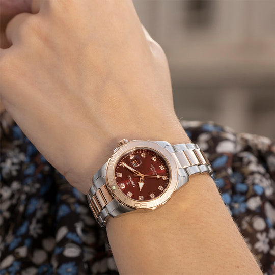 Festina Boyfriend Stainless Steel Analog Ladies Watch I Model F20505/2 Quartz Movement