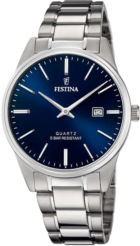 Festina Classics F20511-3 - Analog - Strap Material Stainless Steel I Festina Watches USA