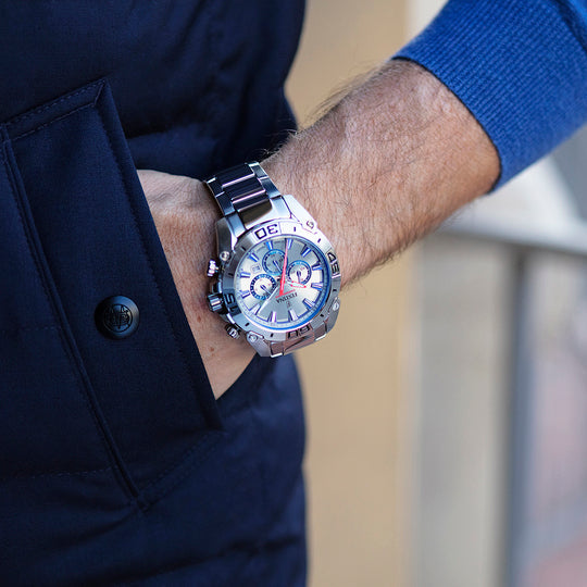 Festina Chrono Bike Stainless Steel Chronograph Mens Watch I Model F20543/1 Quartz Movement