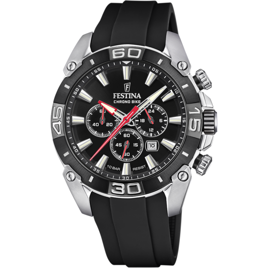 Festina Chrono Bike 2021 F20544-1 - Chronograph - Strap Material Rubber I Festina Watches USA