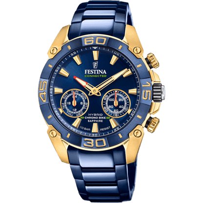 Festina Chrono Bike Connected F20547-1 - Connected - Strap Material Stainless Steel I Festina Watches USA