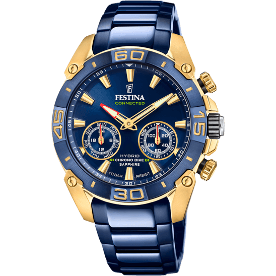 Festina Chrono Bike Connected F20547-1 - Connected - Strap Material Stainless Steel I Festina Watches USA