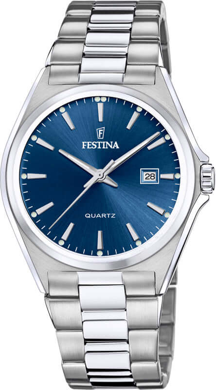 Festina Classics F20552-3 - Analog - Strap Material Stainless Steel I Festina Watches USA