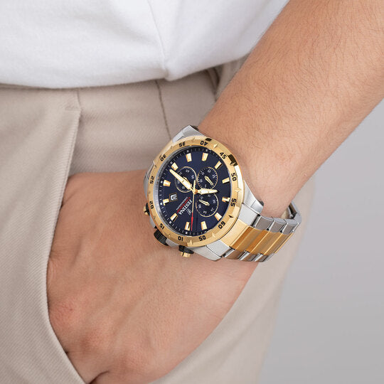 Festina Chrono Sport Stainless Steel Chronograph Mens Watch I Model F20562/2 Quartz Movement