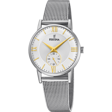 Festina Retro F20572-2 - Analog - Strap Material Stainless Steel I Festina Watches USA