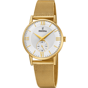 Festina Retro F20573-2 - Analog - Strap Material Stainless Steel I Festina Watches USA