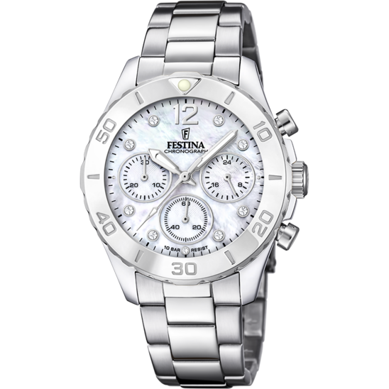 Festina Boyfriend F20603-1 - Chronograph - Strap Material Stainless Steel I Festina Watches USA