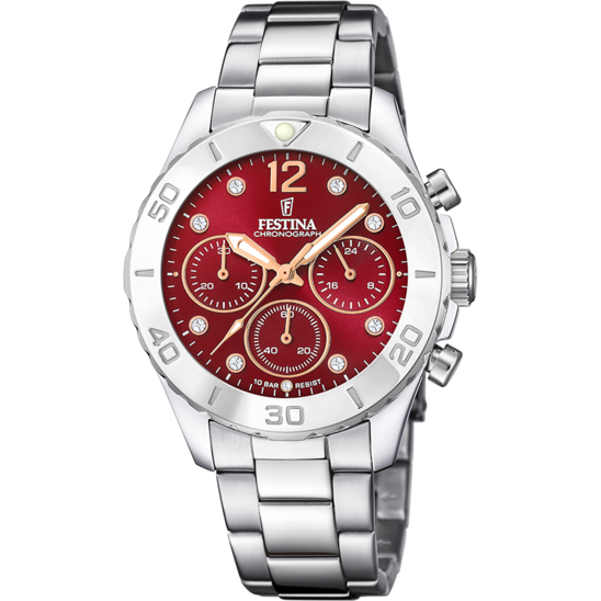 Festina Boyfriend F20603-2 - Chronograph - Strap Material Stainless Steel I Festina Watches USA