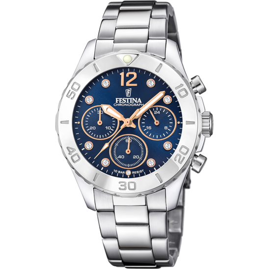 Festina Boyfriend F20603-3 - Chronograph - Strap Material Stainless Steel I Festina Watches USA