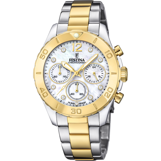 Festina Boyfriend F20604-1 - Chronograph - Strap Material Stainless Steel I Festina Watches USA