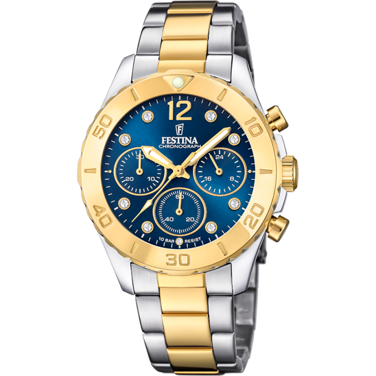 Festina Boyfriend F20604-3 - Chronograph - Strap Material Stainless Steel I Festina Watches USA