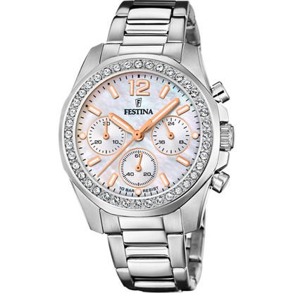 Festina Rainbow F20606-1 - Chronograph - Strap Material Stainless Steel I Festina Watches USA