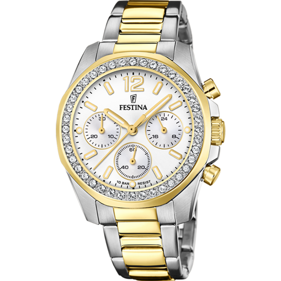 Festina Boyfriend F20607-1 - Chronograph - Strap Material Stainless Steel I Festina Watches USA