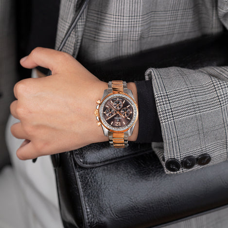 Festina Boyfriend Stainless Steel Chronograph Ladies Watch I Model F20608/1 Quartz Movement