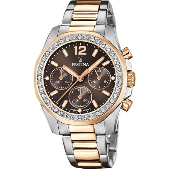 Festina Boyfriend F20608-1 - Chronograph - Strap Material Stainless Steel I Festina Watches USA