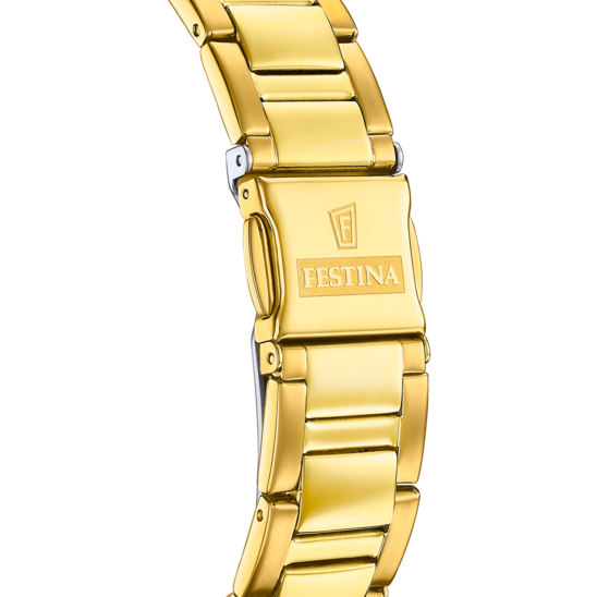 Festina Rainbow Stainless Steel Chronograph Ladies Watch I Model F20609/1 Quartz Movement