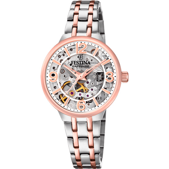 Orologio Donna Eberhard & Co. Automatico AIGLON DAME 41035.5/S QB Cassa in Acciaio, Quadrante Orologio Donna Eberhard & Co. Automatico AIGLON DAME 41035.5/S QB Cassa in Acciaio, Quadrante