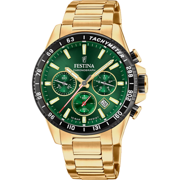 Festina Timeless Chronograph F20634-4 - Chronograph - Strap Material Stainless Steel I Festina Watches USA