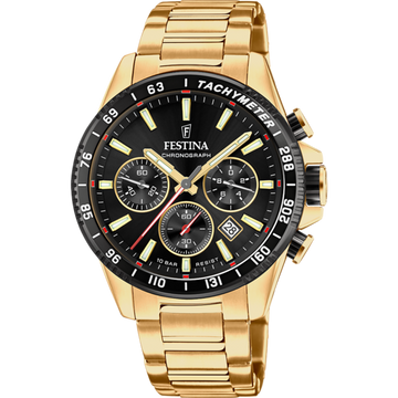 Festina Timeless Chronograph F20634-5 - Chronograph - Strap Material Stainless Steel I Festina Watches USA