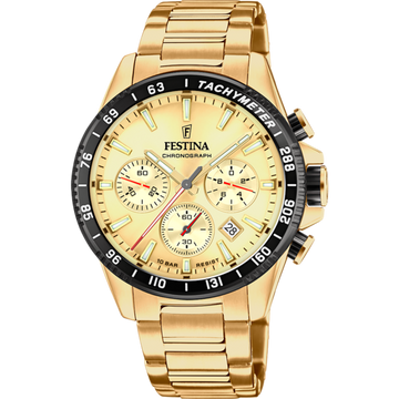 Festina Timeless Chronograph F20634-6 - Chronograph - Strap Material Stainless Steel I Festina Watches USA