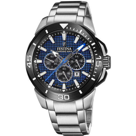 Festina F20641/2 Chrono Bike Mens Watch 47 mm Case