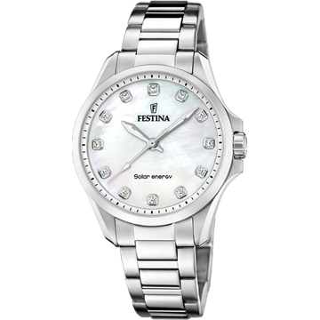 Festina Solar Energy F20654-1 - Analog (Solar Energy) - Strap Material Stainless Steel I Festina Watches USA