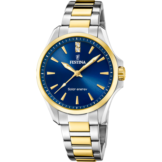 Festina Solar Energy F20655-4 - Analog (Solar Energy) - Strap Material Stainless Steel I Festina Watches USA