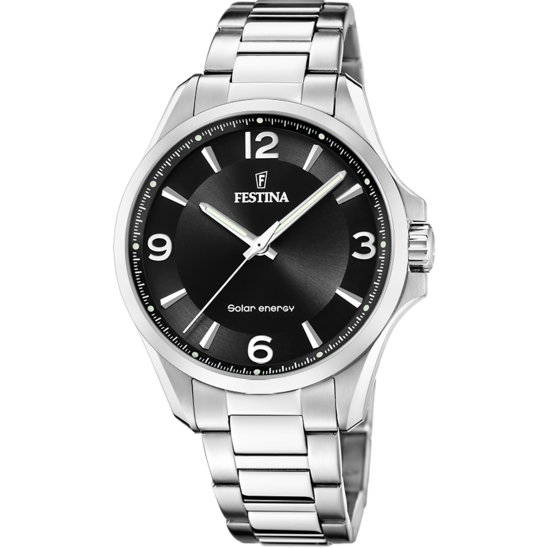Festina Solar Energy F20656-4 - Analog (Solar Energy) - Strap Material Stainless Steel I Festina Watches USA