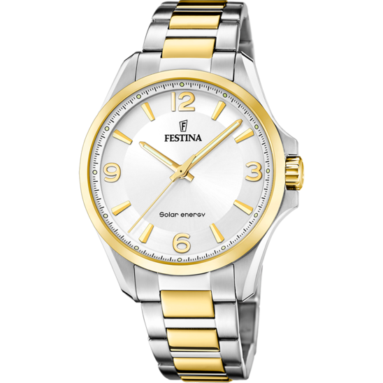 Festina Solar Energy F20657-1 - Analog (Solar Energy) - Strap Material Stainless Steel I Festina Watches USA