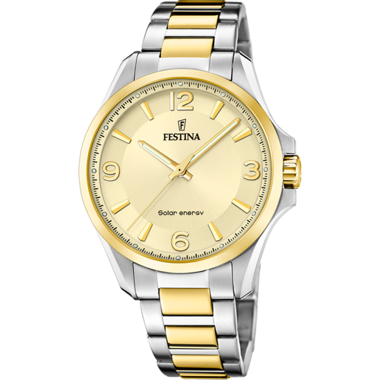 Festina Solar Energy F20657-2 - Analog (Solar Energy) - Strap Material Stainless Steel I Festina Watches USA