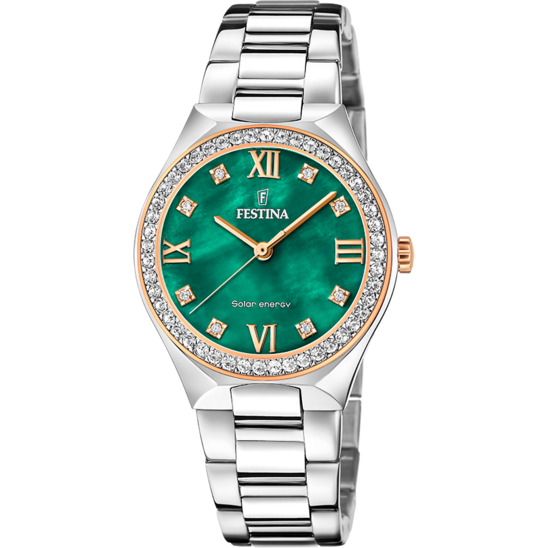 Festina Solar Energy F20658-3 - Analog (Solar Energy) - Strap Material Stainless Steel I Festina Watches USA