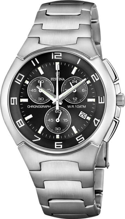 Festina Timeless Chronograph F6698-2 - Chronograph - Strap Material Stainless Steel I Festina Watches USA